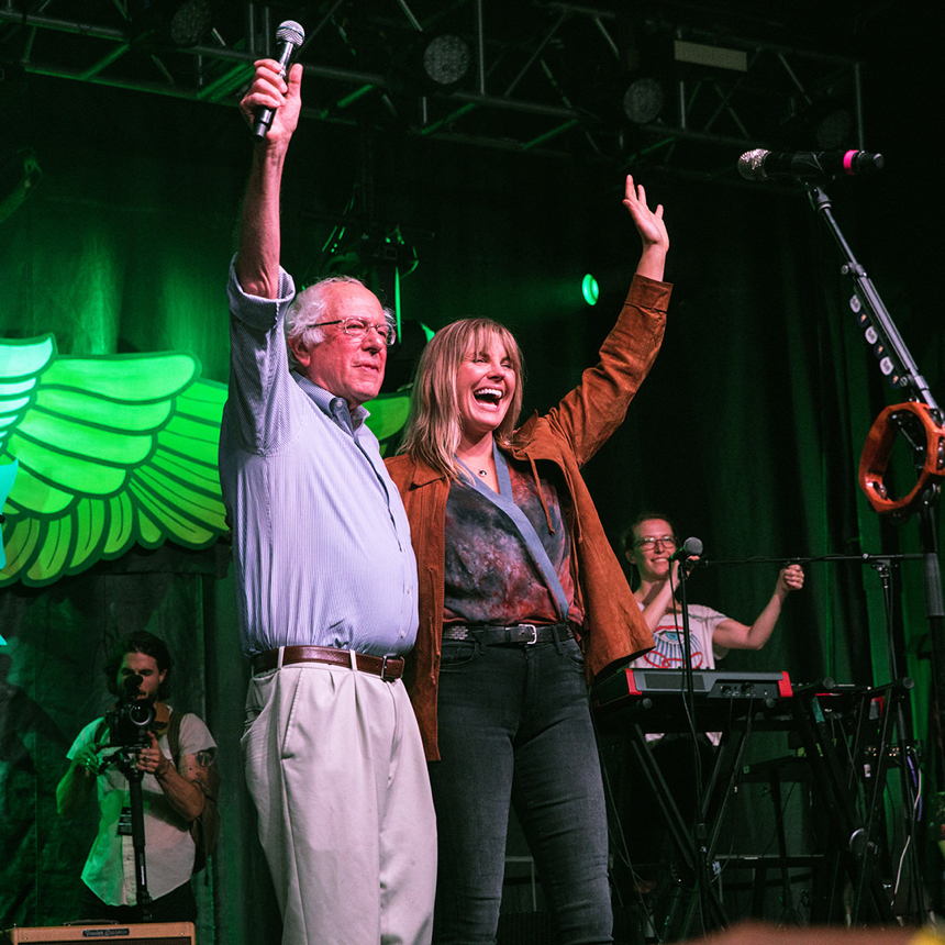 Grace Potter & Bernie Sanders • Burlington, VT • 9/15/18