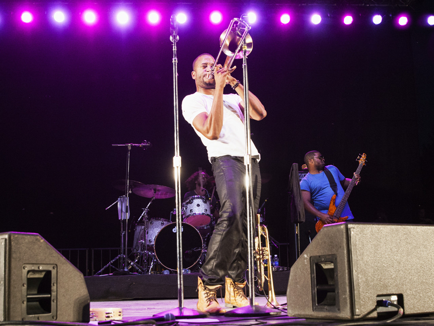 Trombone Shorty • Greenfield, MA • 7/12/14