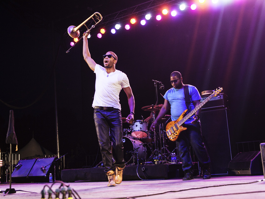 Trombone Shorty • Greenfield, MA • 7/12/14