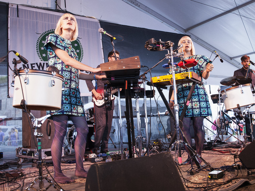 Lucius • Newport Folk Festival • 7/26/14