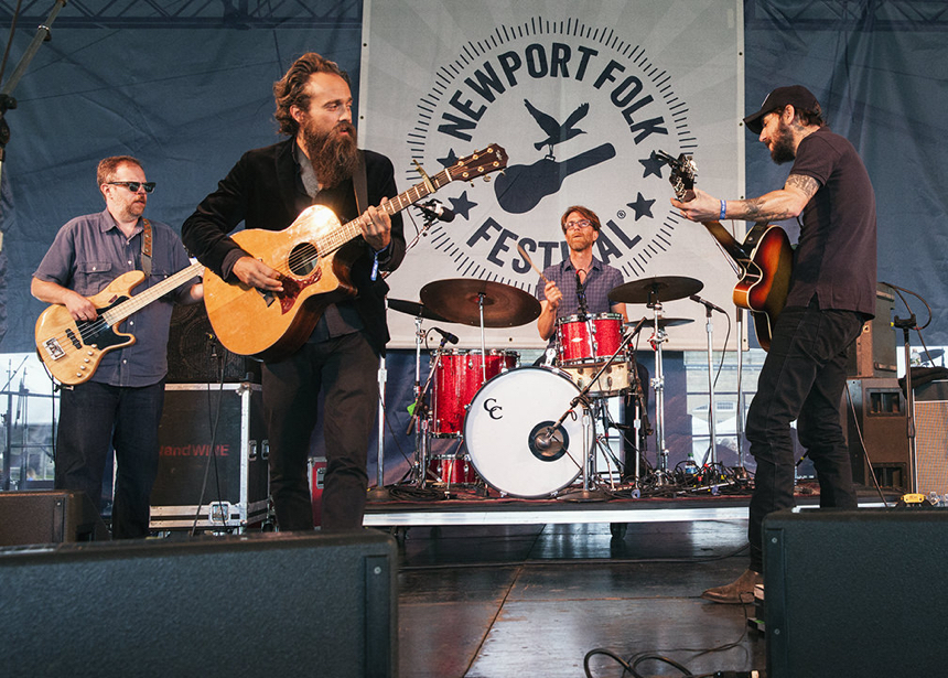 Iron and Wine & Ben Bridwell • Newport Folk Festival • 7/24/15