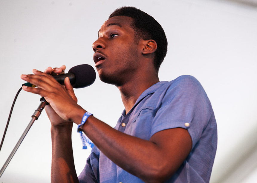 Leon Bridges • Newport Folk Festival • 7/24/15