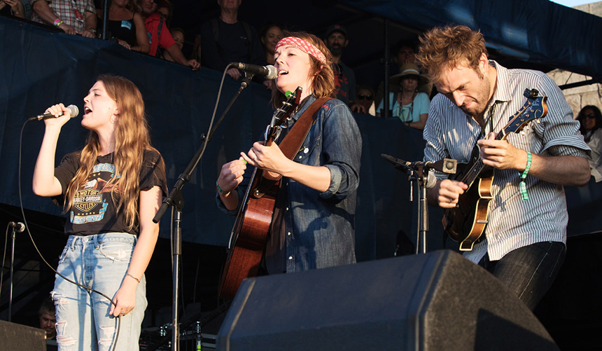 Maggie Rogers & Brandi Carlile • Newport Folk Festival • 7/29/18