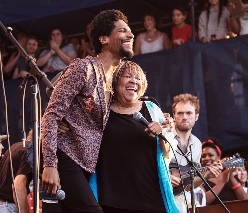 Jon Batiste & Mavis Staples • Newport Folk Festival • 7/29/18