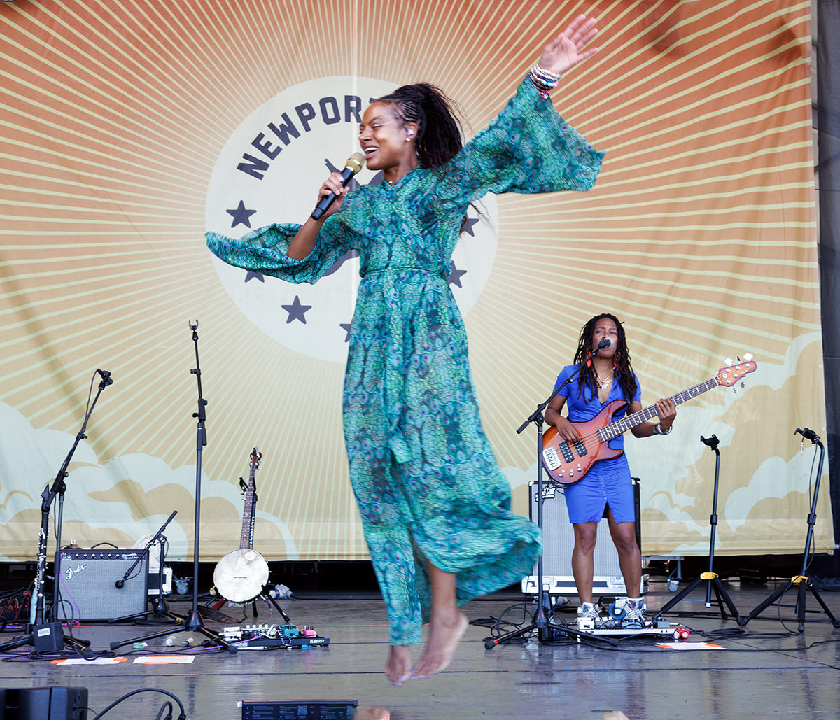  Allison Russell Newport Folk Fest Concert Photo 