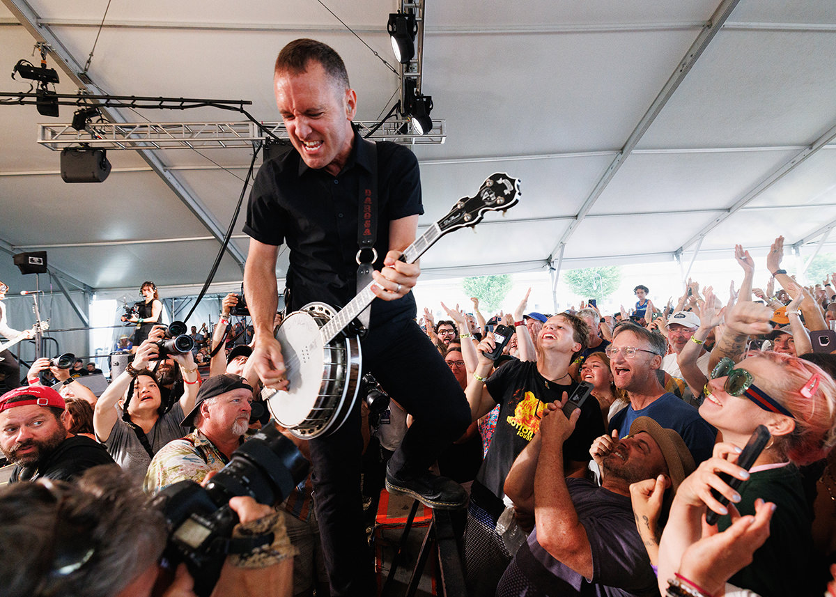  Dropkick Murphys Newport Folk Fest Concert Photo 