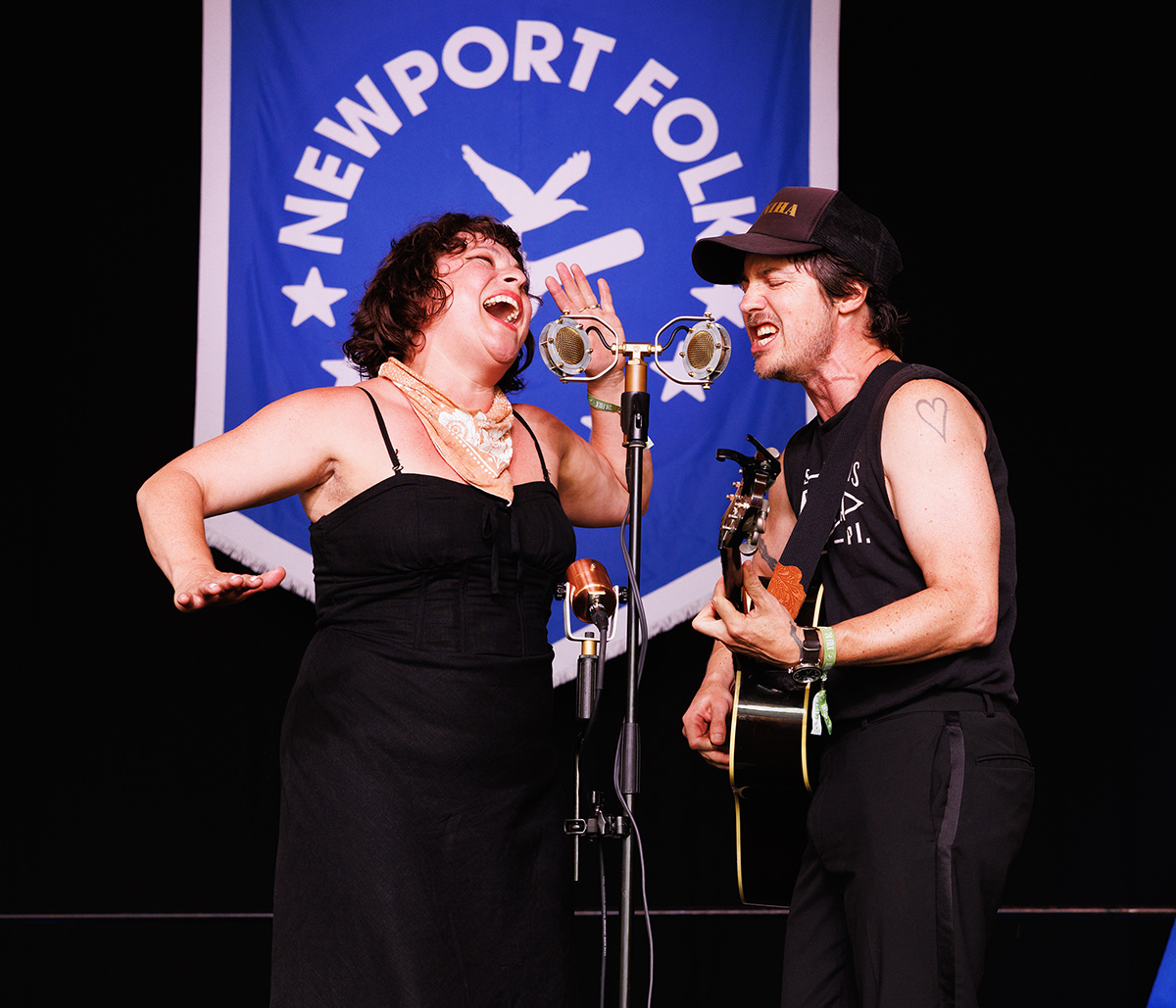  Shovels & Rope Newport Folk Fest Concert Photo 